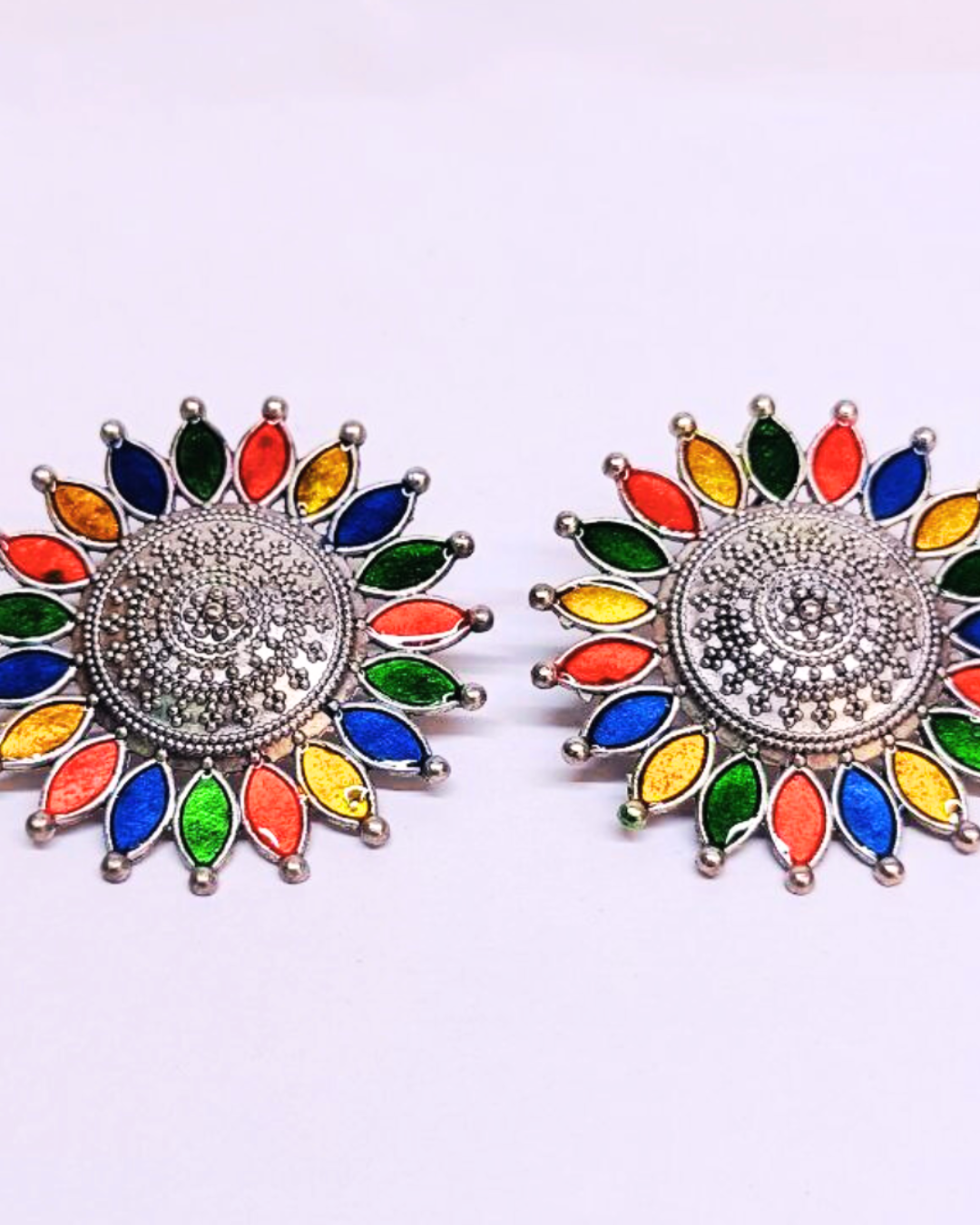 Baag-e-Bahar full of colors Earrings