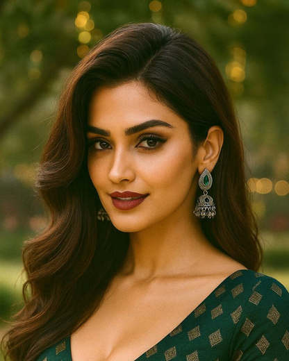 Handmade Oxidized Jhumka for Women | With Peacock Stud | Lightweight Jhumka