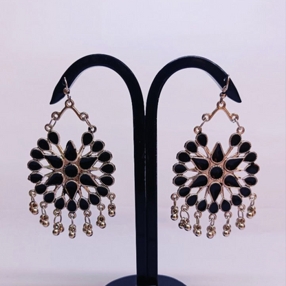 Ethnic Oxidized Jhumka 5 pair Combo Set |  Earrings For Women Vintage Design