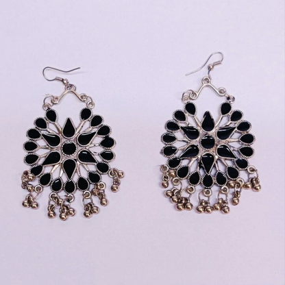 Ethnic Oxidized Jhumka 5 pair Combo Set |  Earrings For Women Vintage Design
