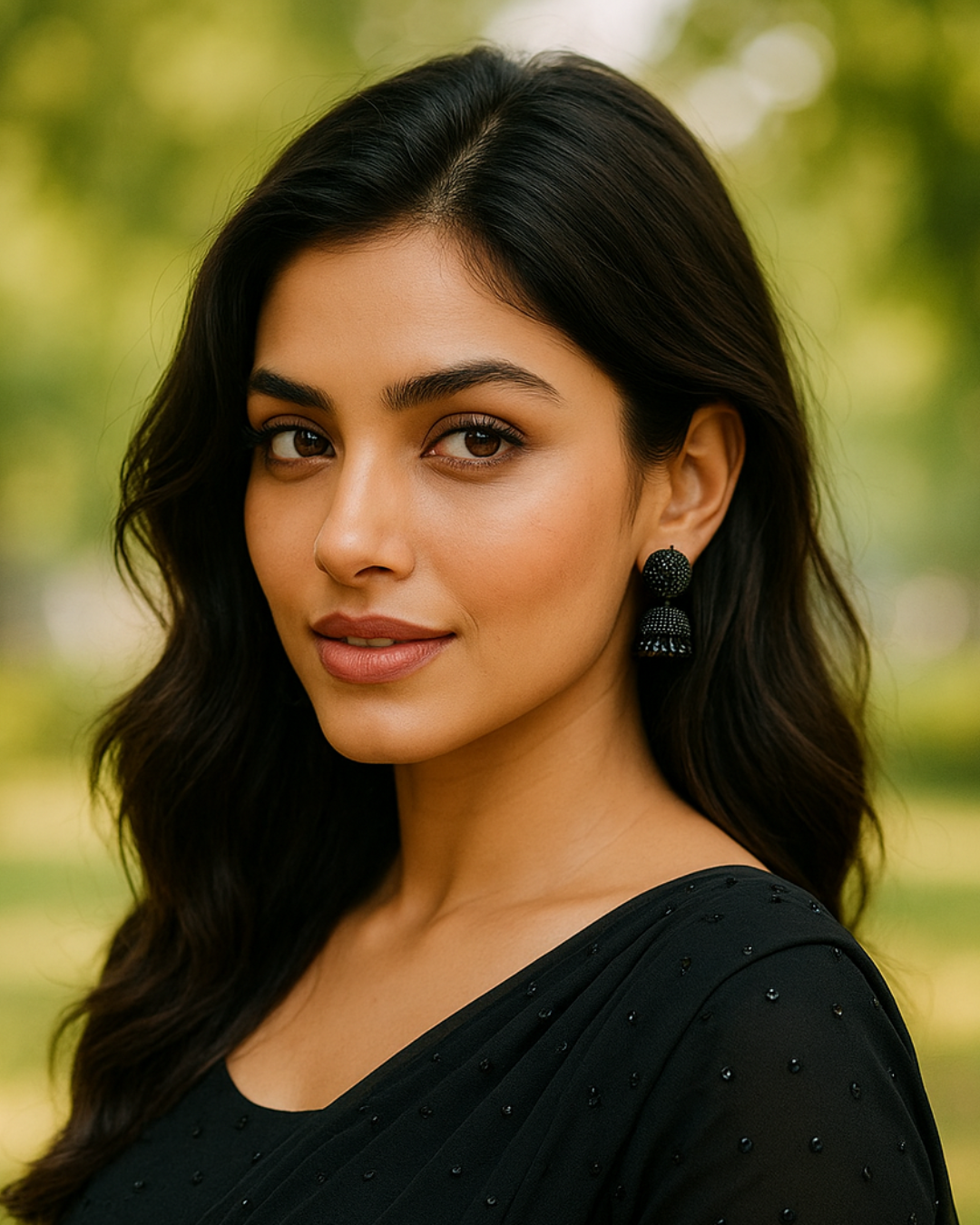 Bold Black Oxidized Jhumka Earrings | Antique Matte Finish | Statement Jewelry | Light Weight