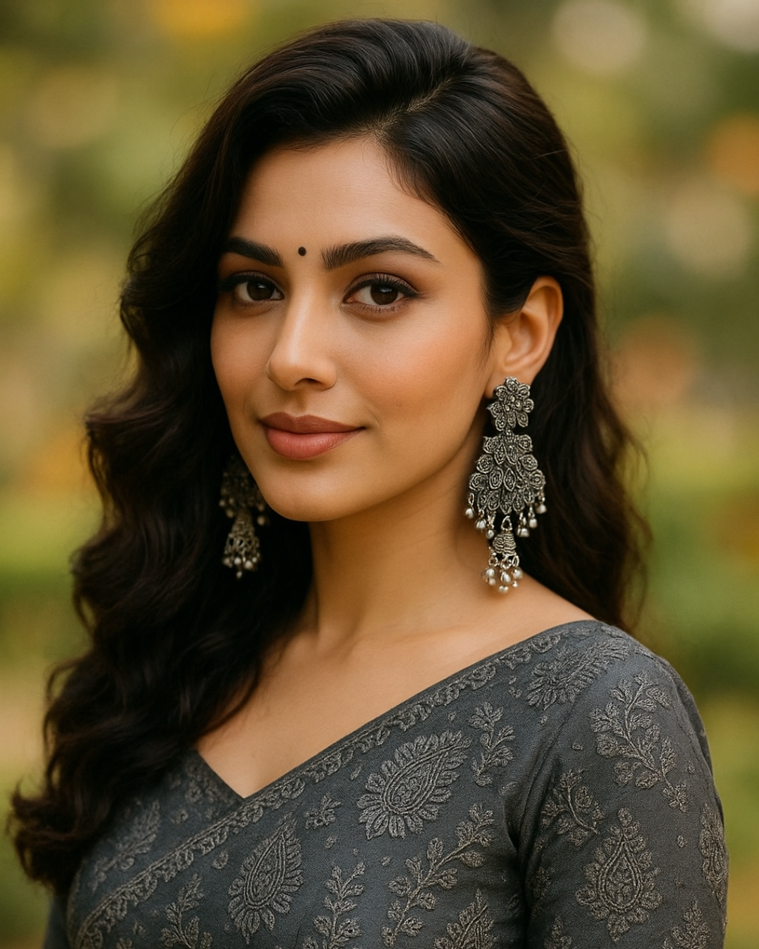 Oxidized Silver Peacock Jhumka for Women | Handcrafted Lightweight Earrings | Wedding & Festive Wear